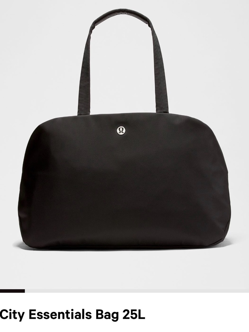 Lululemon City Essentials 25L black bag used once